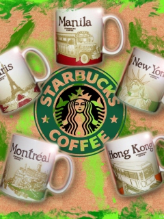 Das Starbucks Coffee Cup Wallpaper 240x320