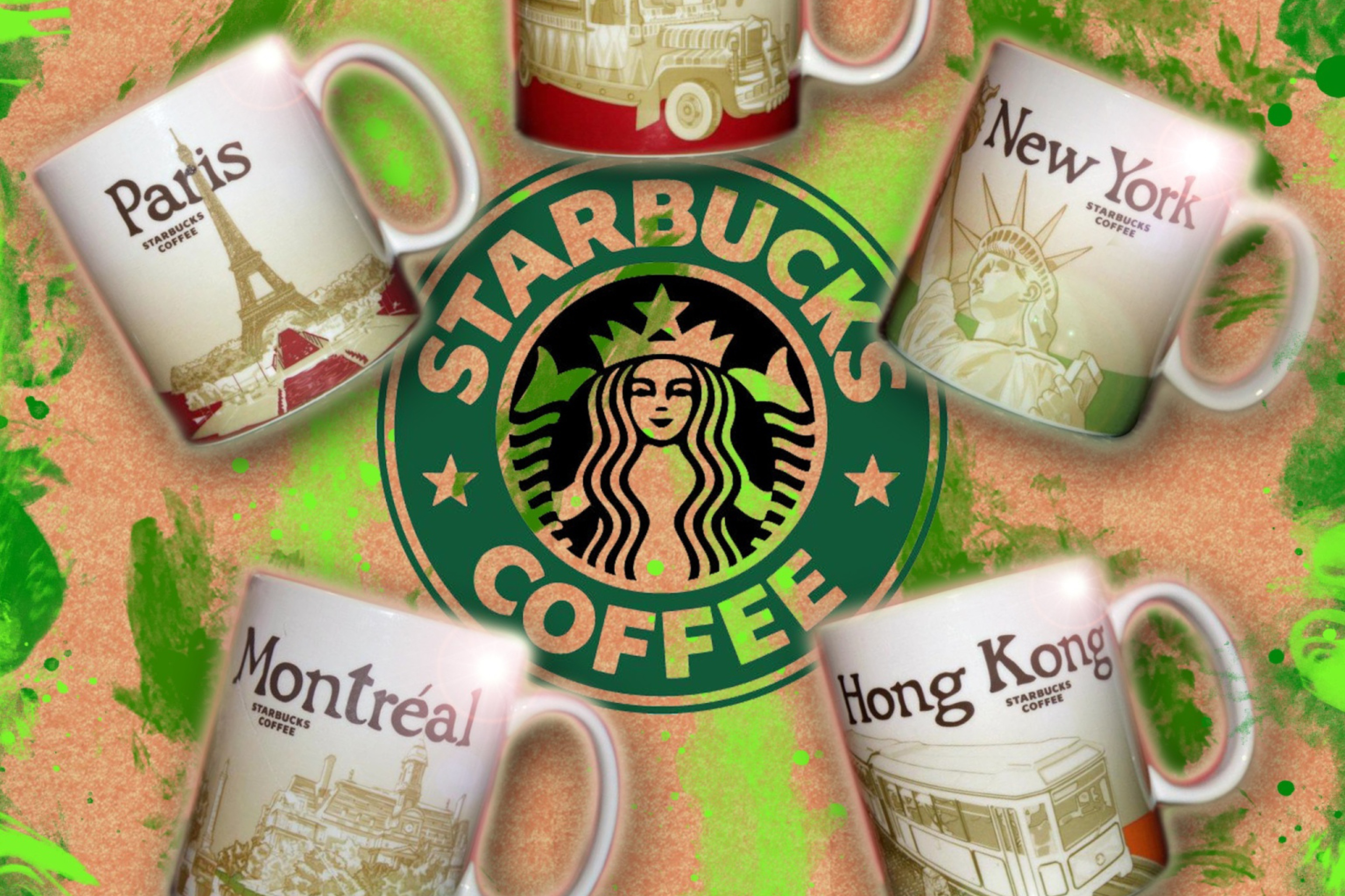 Starbucks Coffee Cup wallpaper 2880x1920