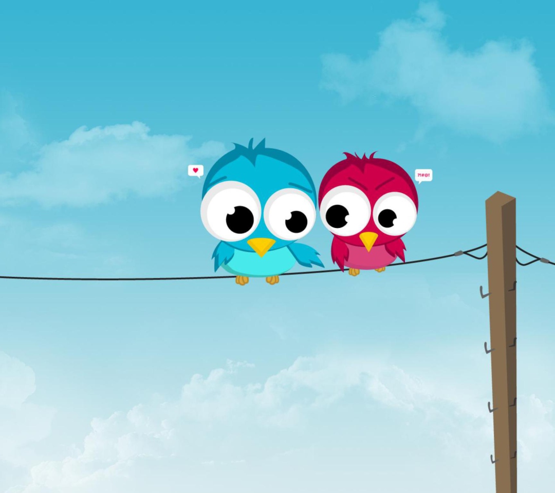 Screenshot №1 pro téma Bird Love 1080x960