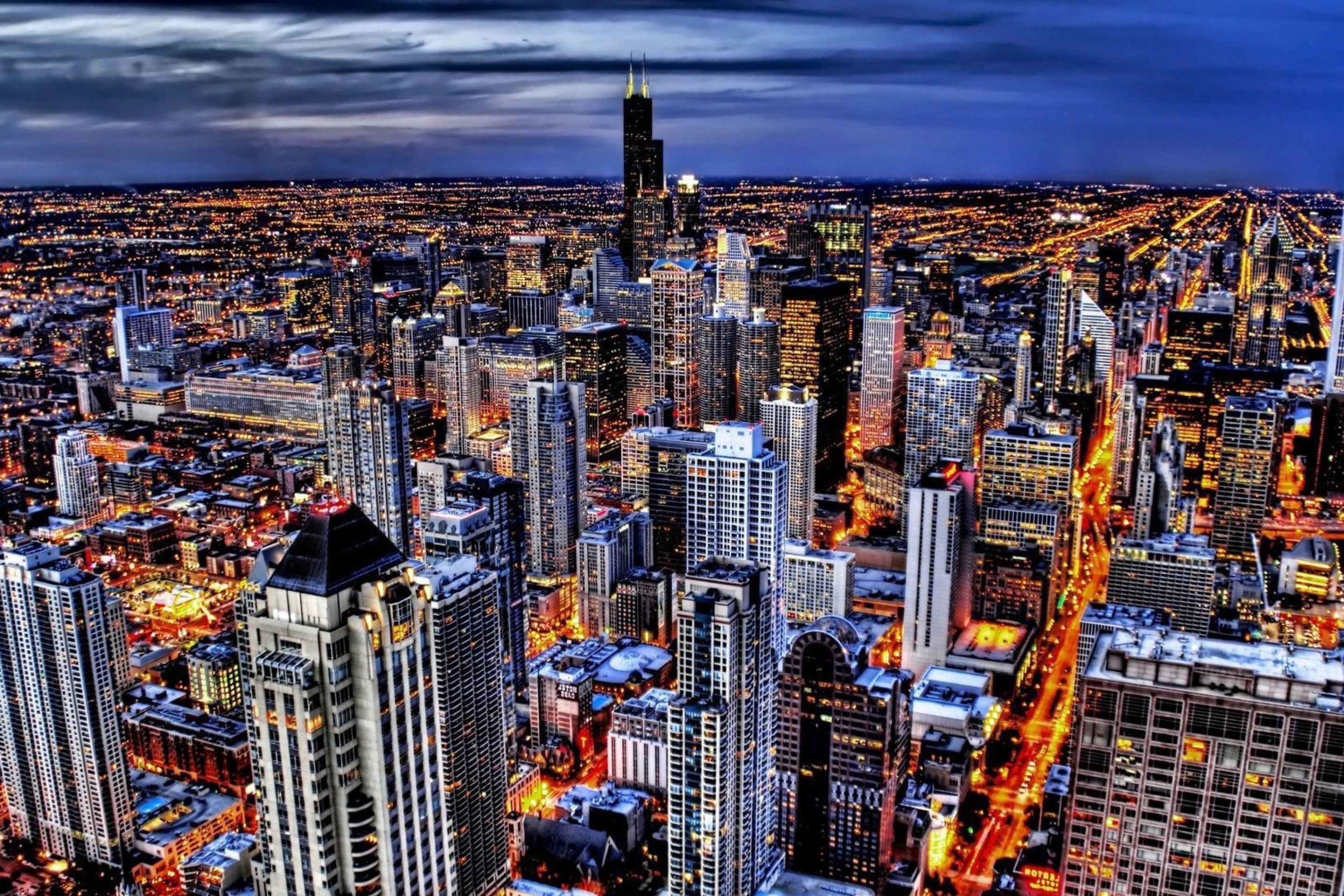 Chicago with John Hancock Center, Illinois screenshot #1 2880x1920