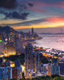 Fondo de pantalla Braemar Hill in Hong Kong 128x160