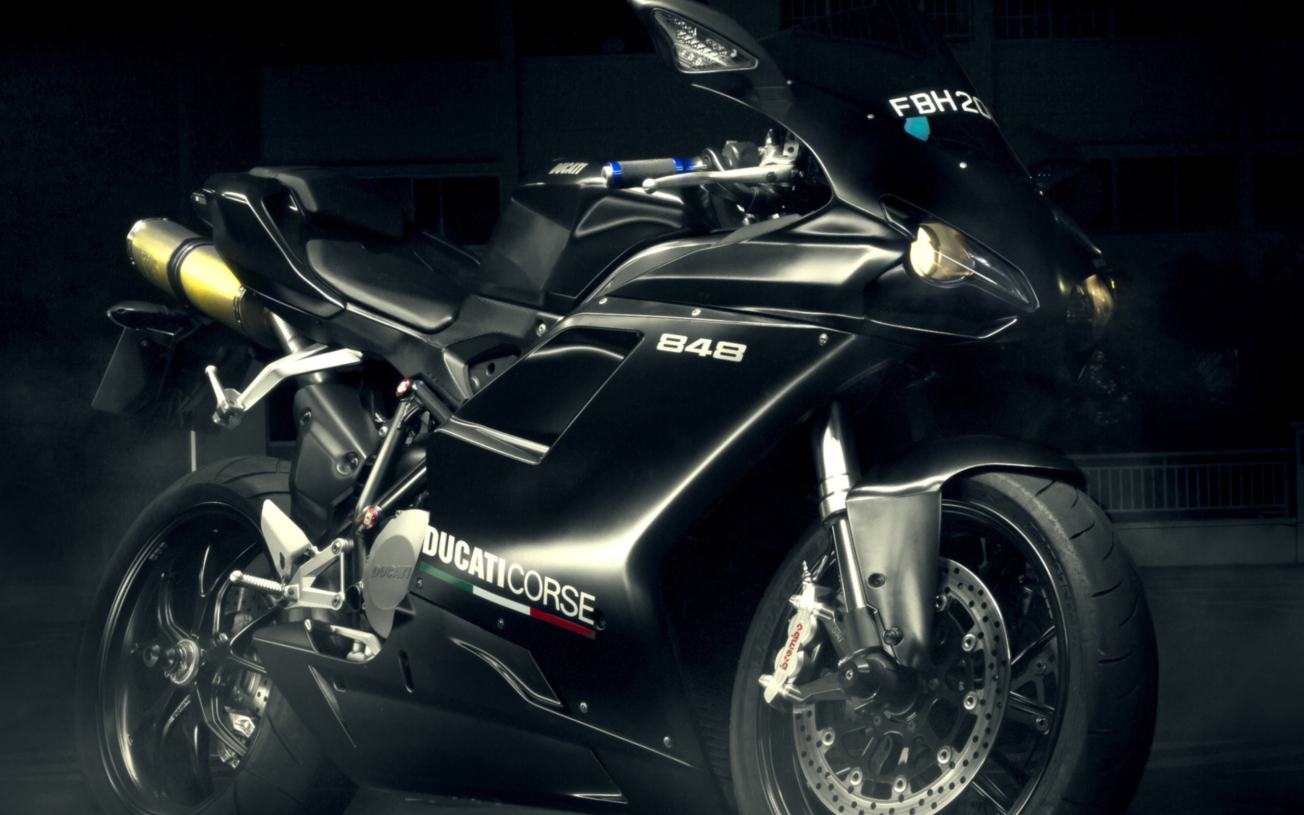 Screenshot №1 pro téma Ducati 848 EVO Corse 2560x1600