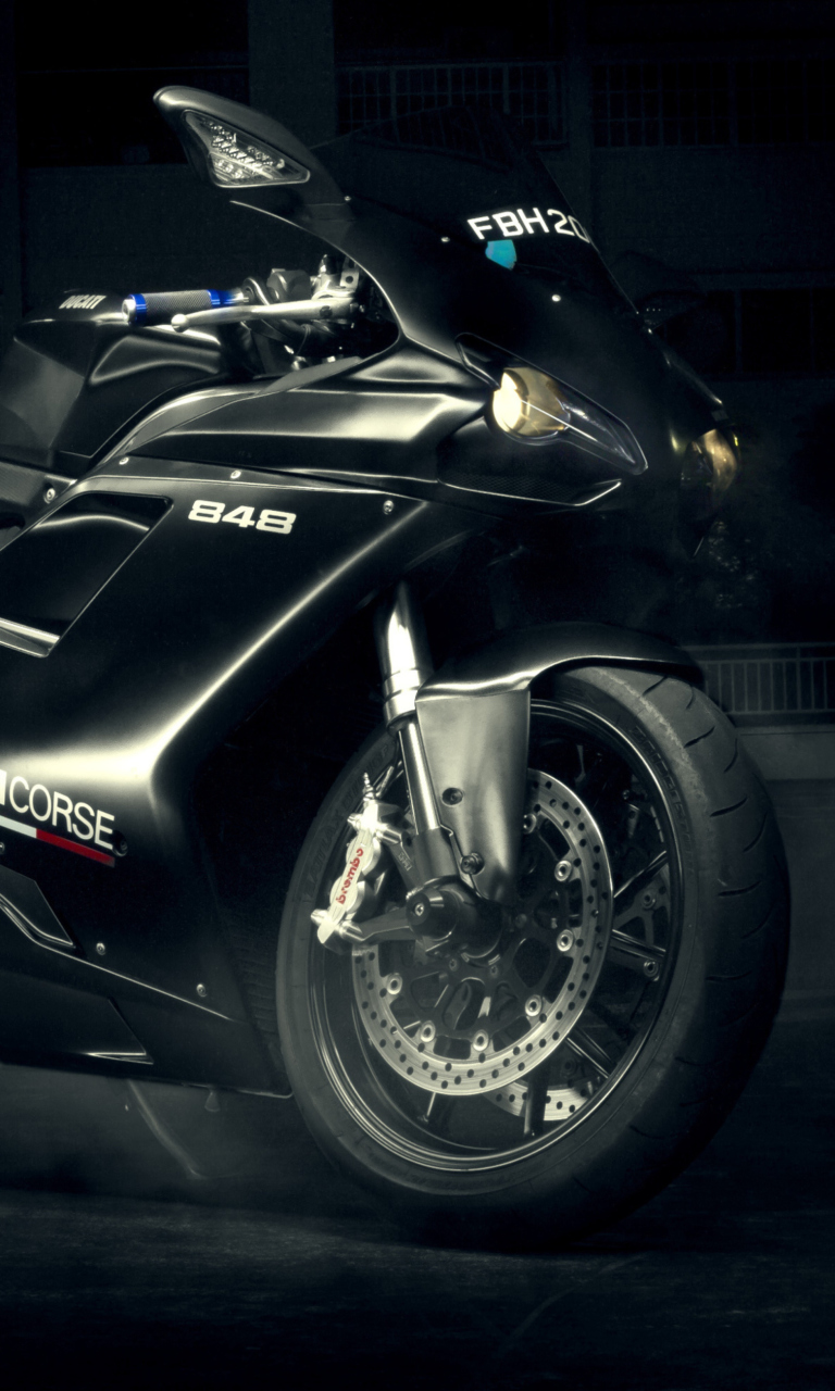 Ducati 848 EVO Corse wallpaper 768x1280