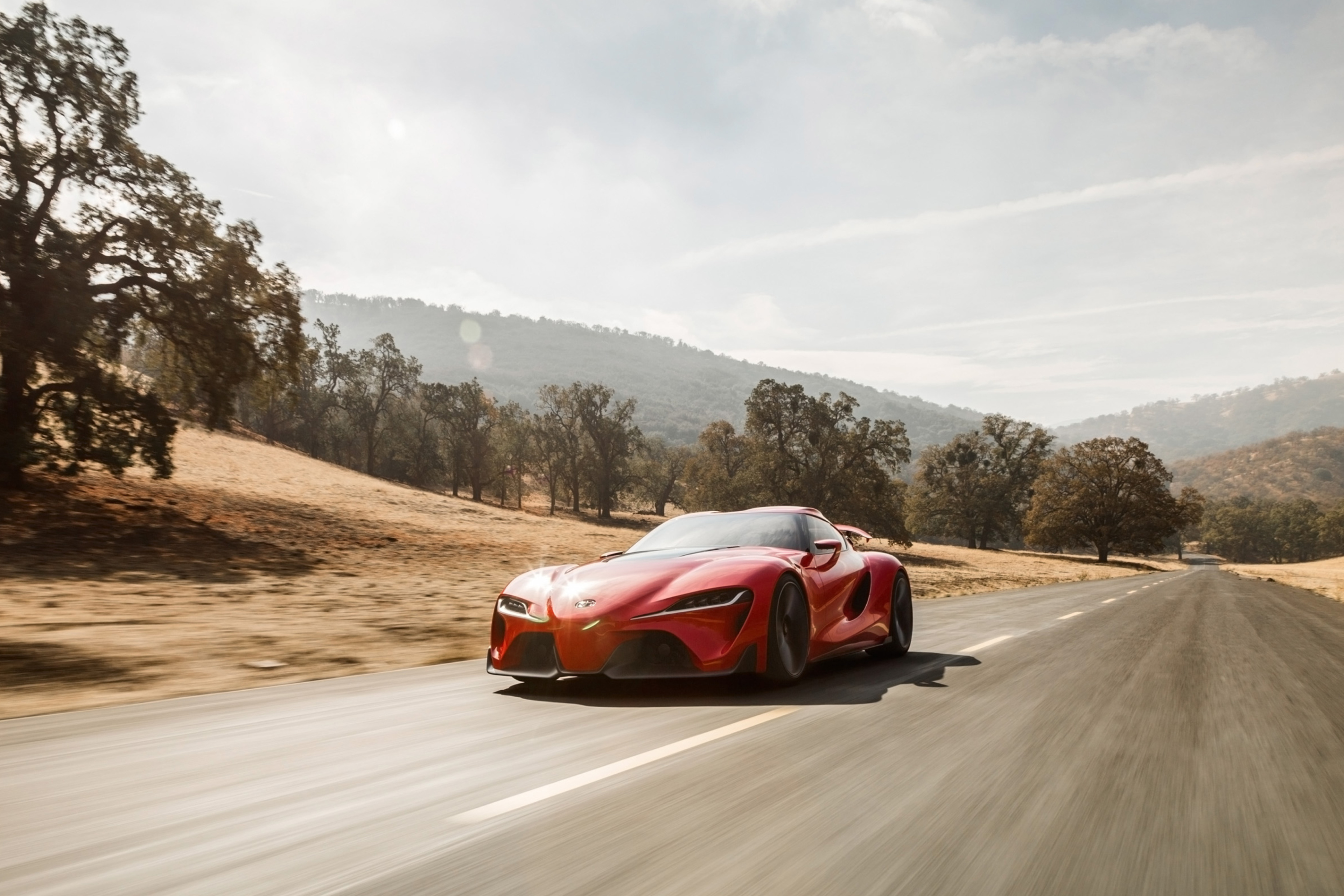 Das 2014 Toyota Ft 1 Concept Front Angle Wallpaper 2880x1920
