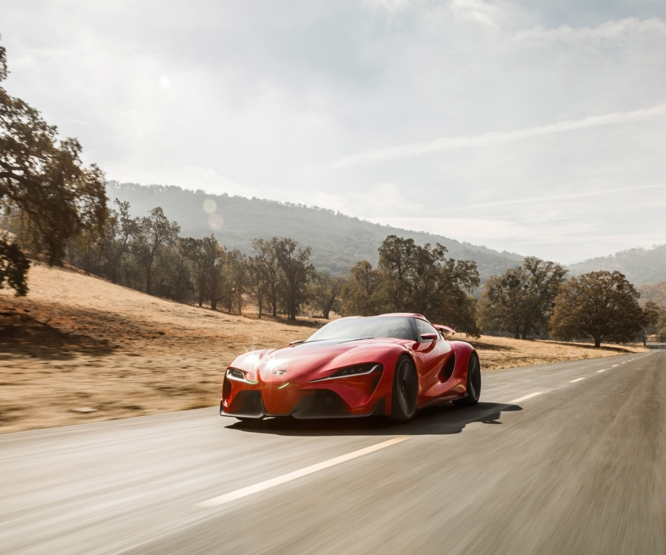 2014 Toyota Ft 1 Concept Front Angle wallpaper 960x800