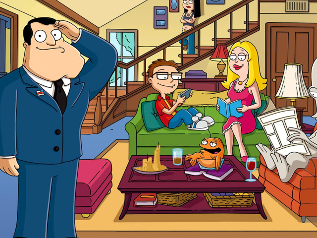 American Dad Cartoon screenshot #1 640x480