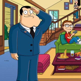 American Dad Cartoon sfondi gratuiti per 128x128