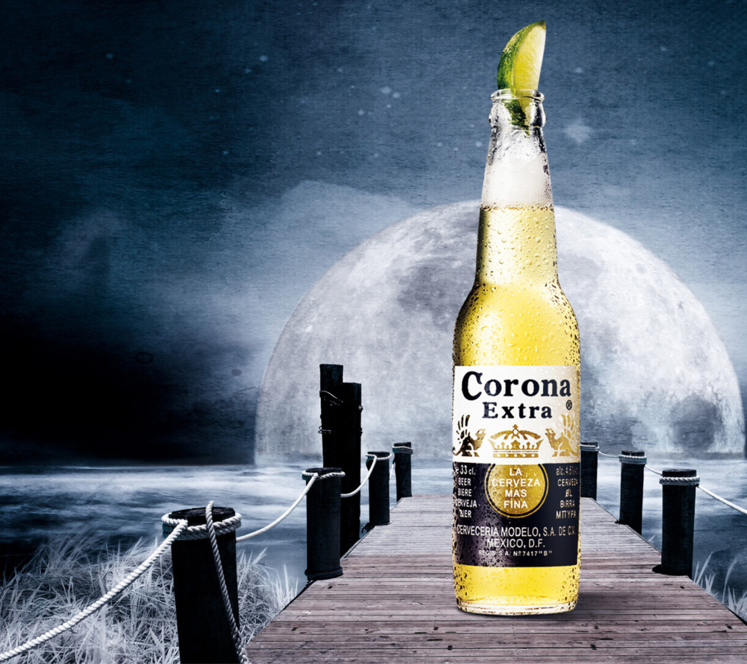 Corona Extra wallpaper 1080x960