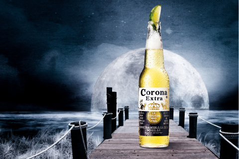 Corona Extra wallpaper 480x320