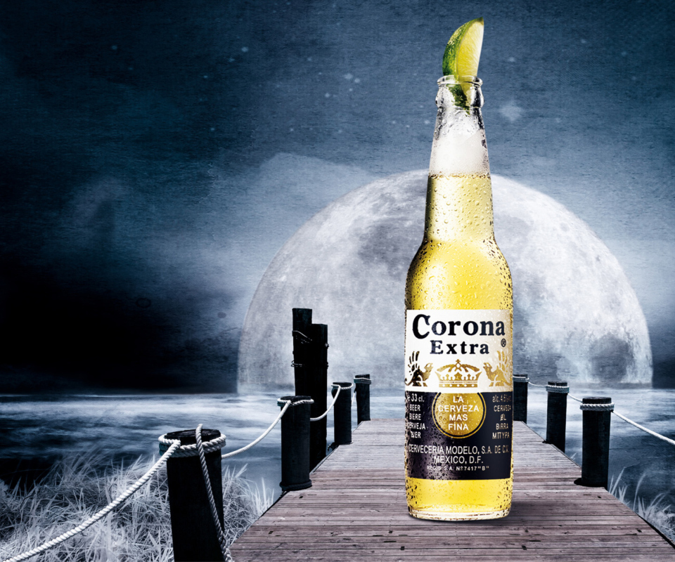 Das Corona Extra Wallpaper 960x800