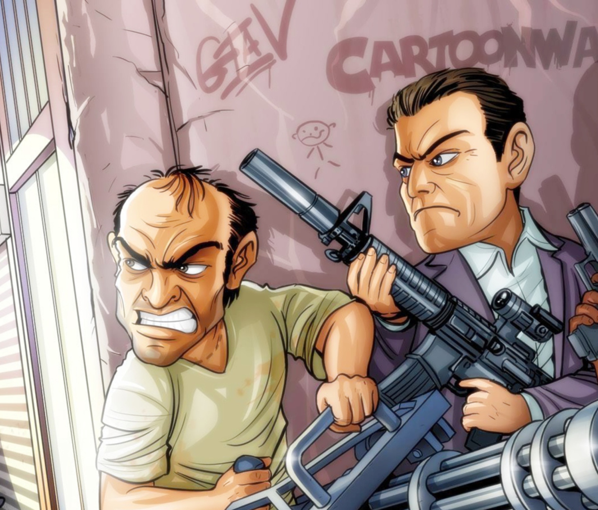 GTA Cartoon screenshot #1 1200x1024