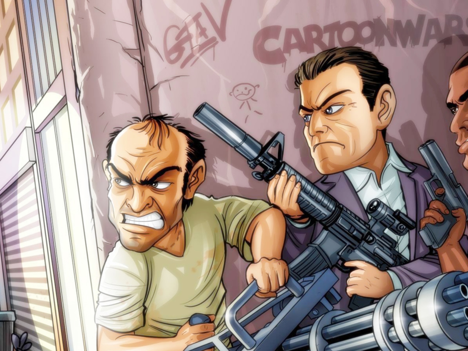 GTA Cartoon screenshot #1 1600x1200