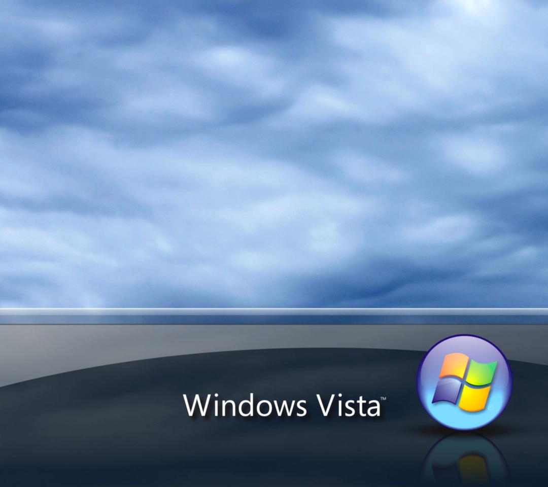 Fondo de pantalla Windows Vista 1080x960