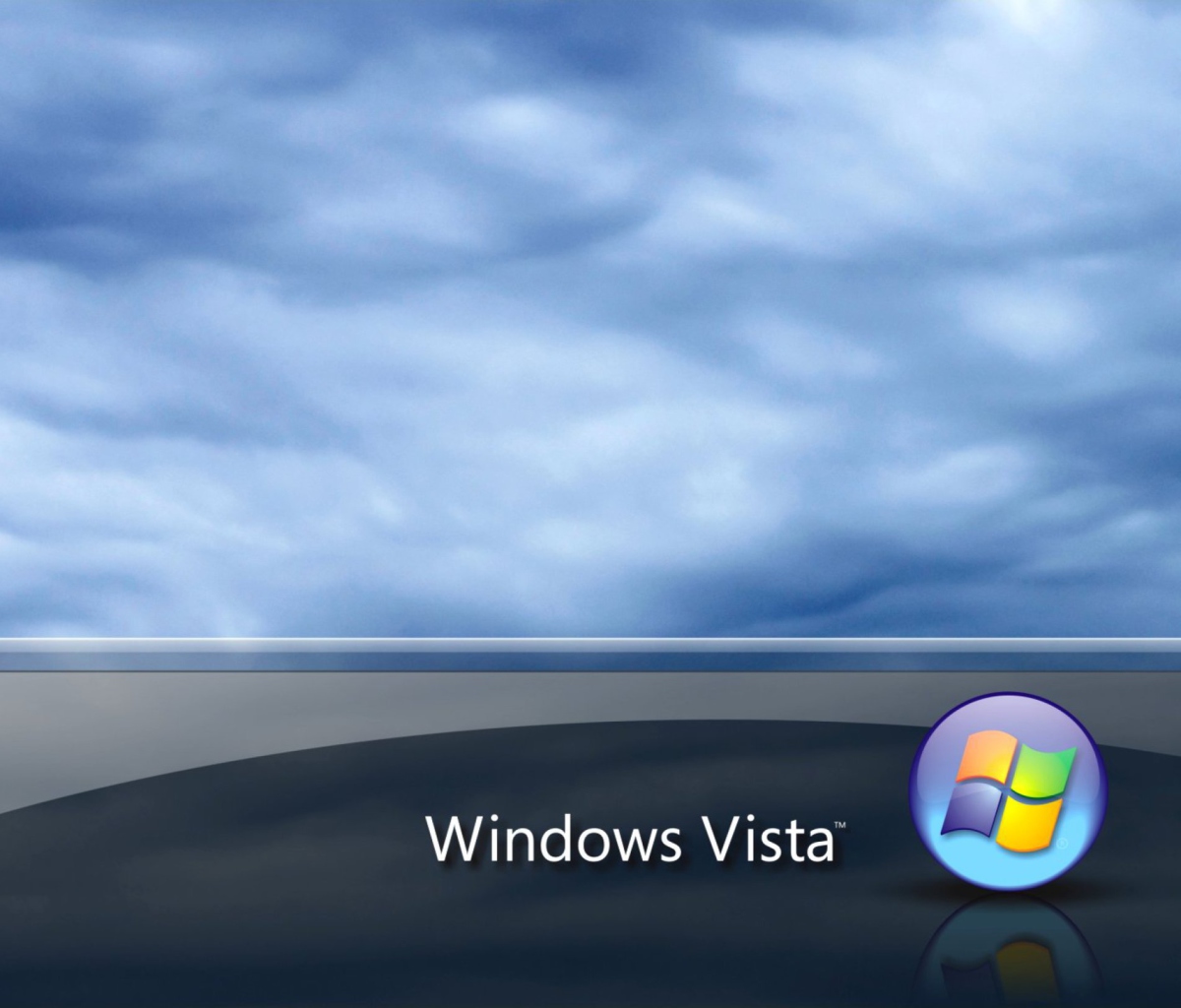 Das Windows Vista Wallpaper 1200x1024