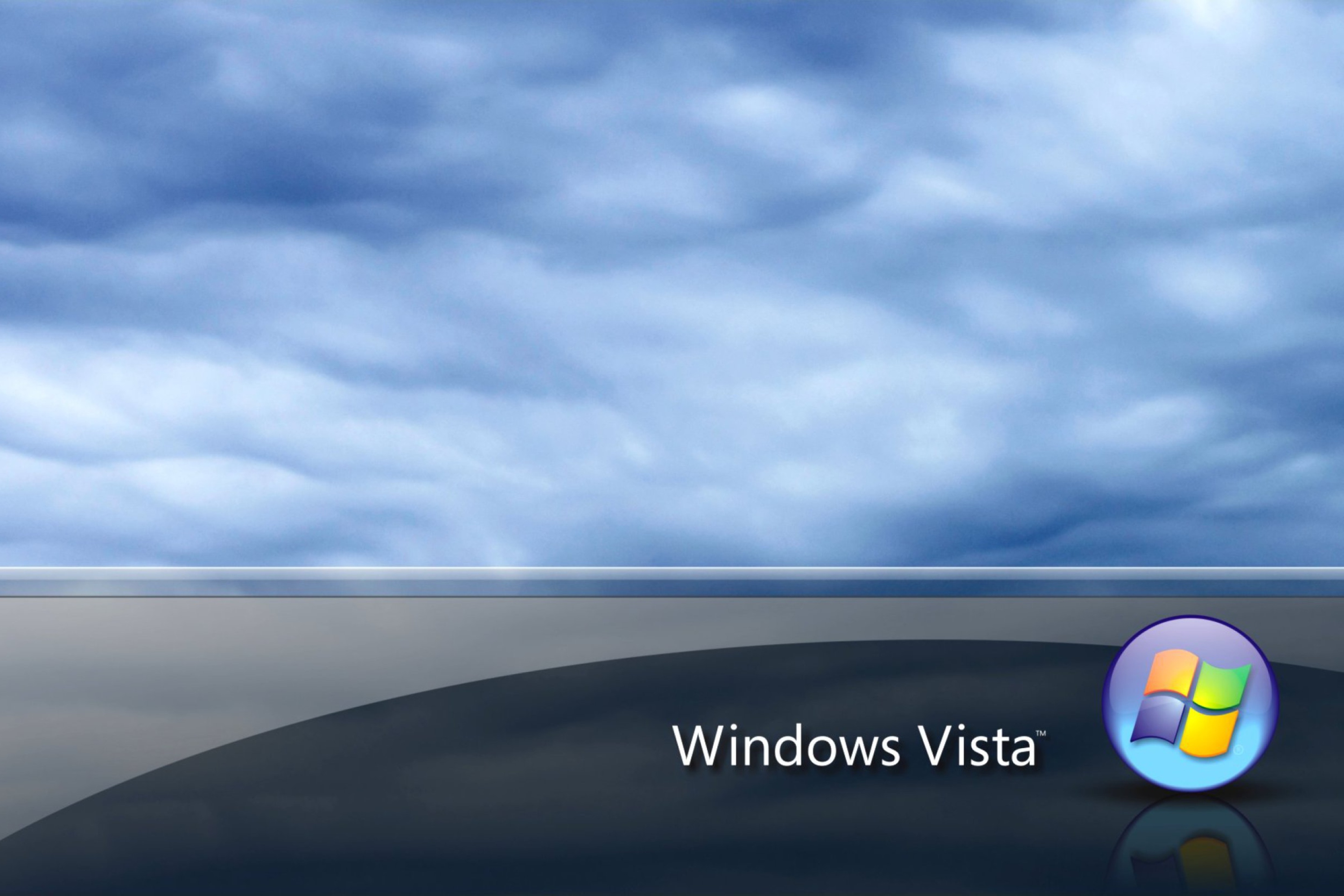 Das Windows Vista Wallpaper 2880x1920