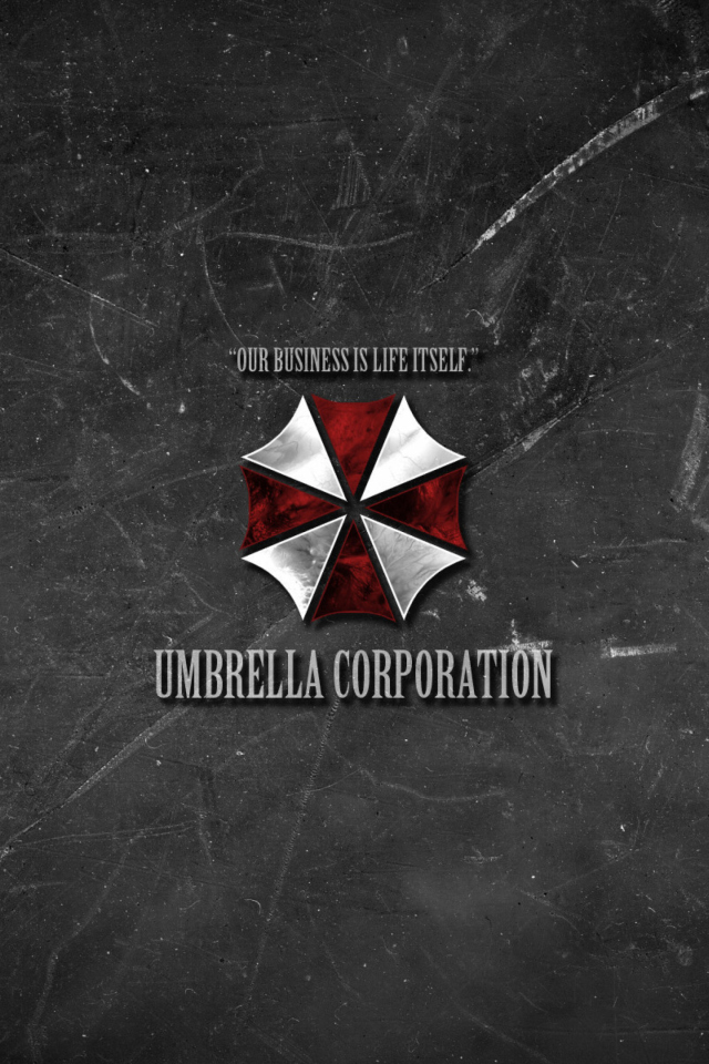Fondo de pantalla Umbrella Corporation 640x960