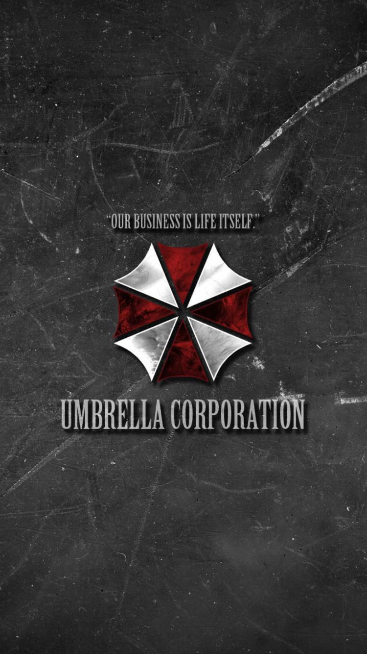 Umbrella Corporation wallpaper 750x1334