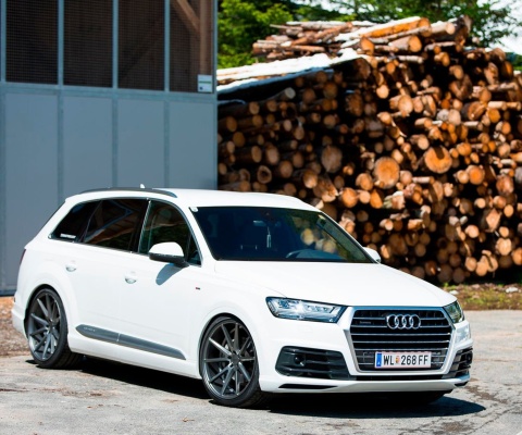 Das Audi Q5 Wallpaper 480x400