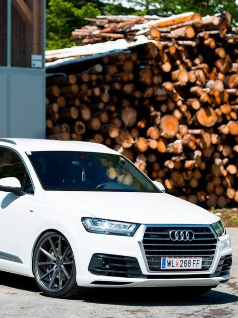 Audi Q5 wallpaper 480x640