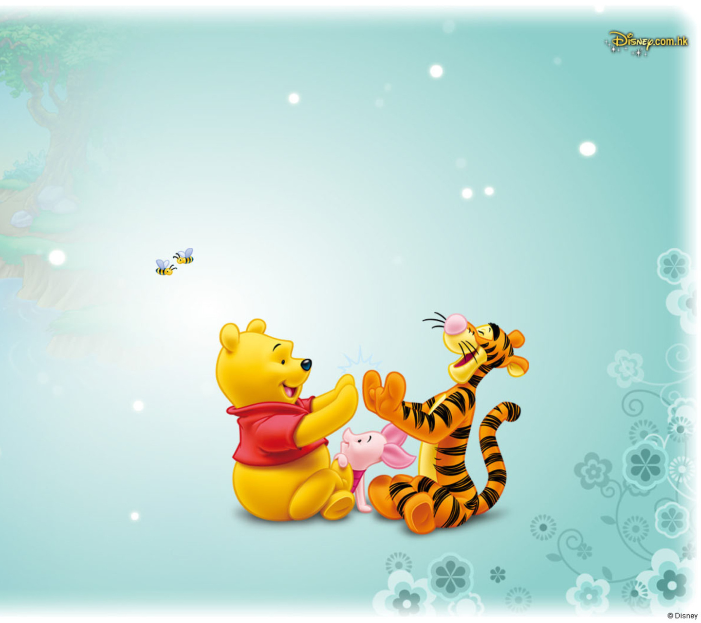 Обои Winnie The Pooh 1440x1280