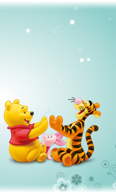 Fondo de pantalla Winnie The Pooh 240x400