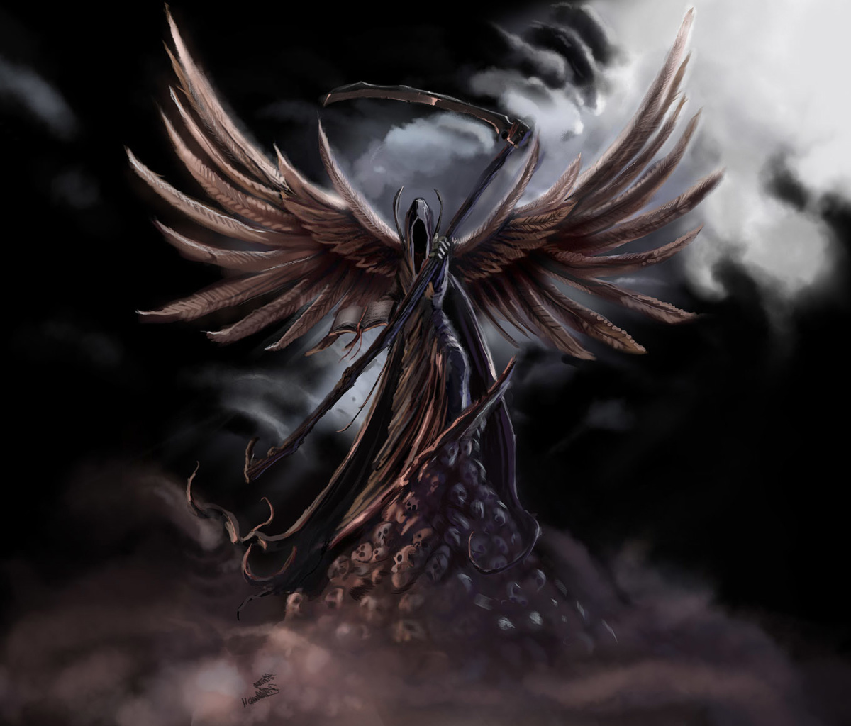 Grim Black Angel screenshot #1 1200x1024