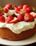 Screenshot №1 pro téma Strawberry Cake 128x160