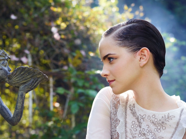 Emma Watson Short Black Hair screenshot #1 640x480