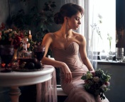 Обои Model before Wedding 176x144