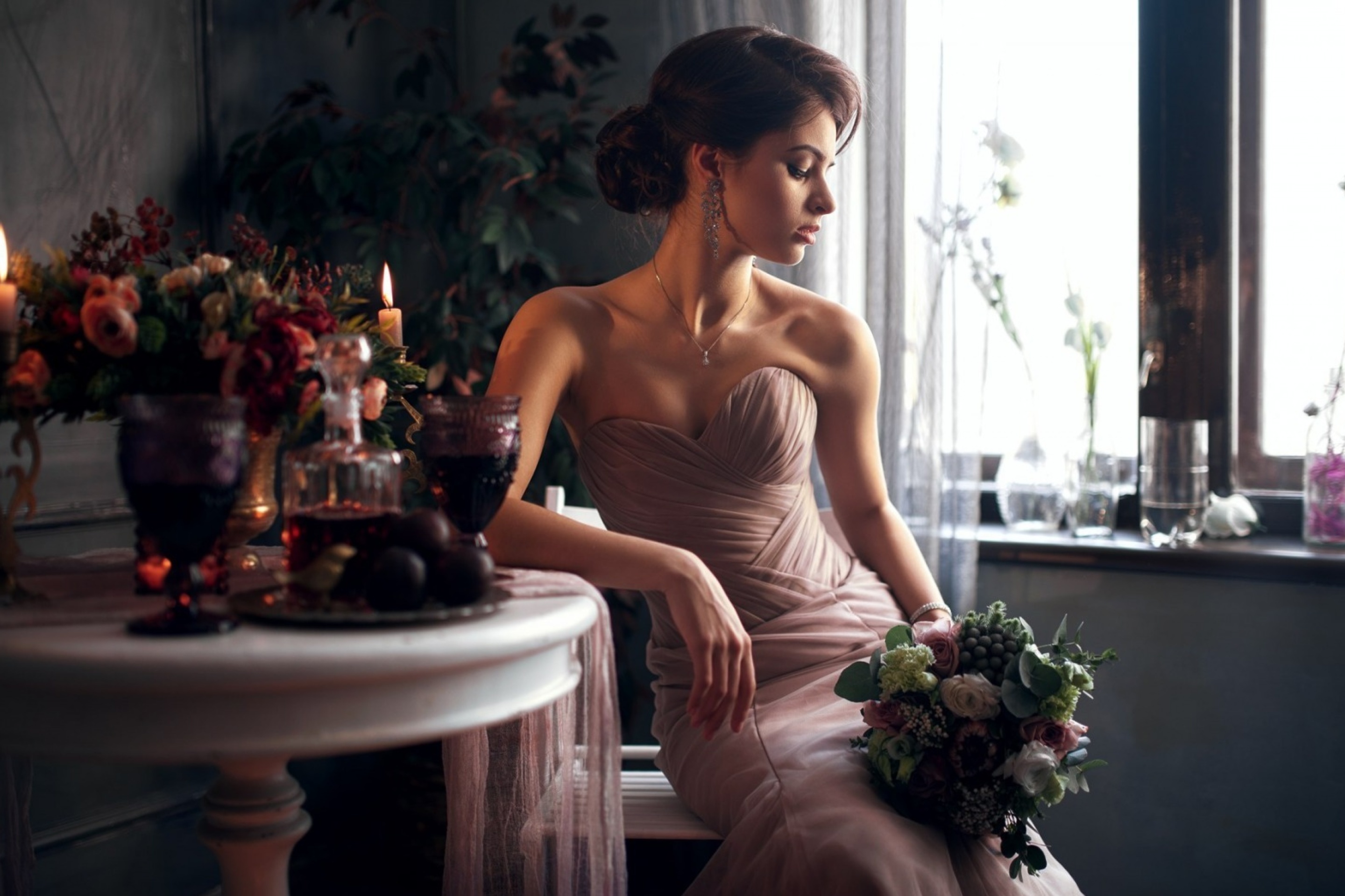 Обои Model before Wedding 2880x1920