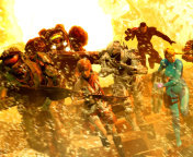 Das Mass effect, Shepard, Halo, Final fantasy 13, Dead space Characters Wallpaper 176x144
