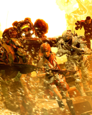 Mass effect, Shepard, Halo, Final fantasy 13, Dead space Characters - Obrázkek zdarma pro LG A200