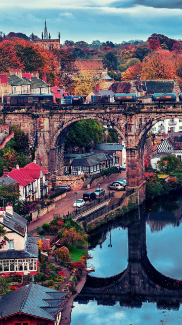 Knaresborough In North Yorkshire wallpaper 360x640