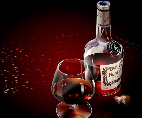 Fondo de pantalla Hennessy Cognac 480x400