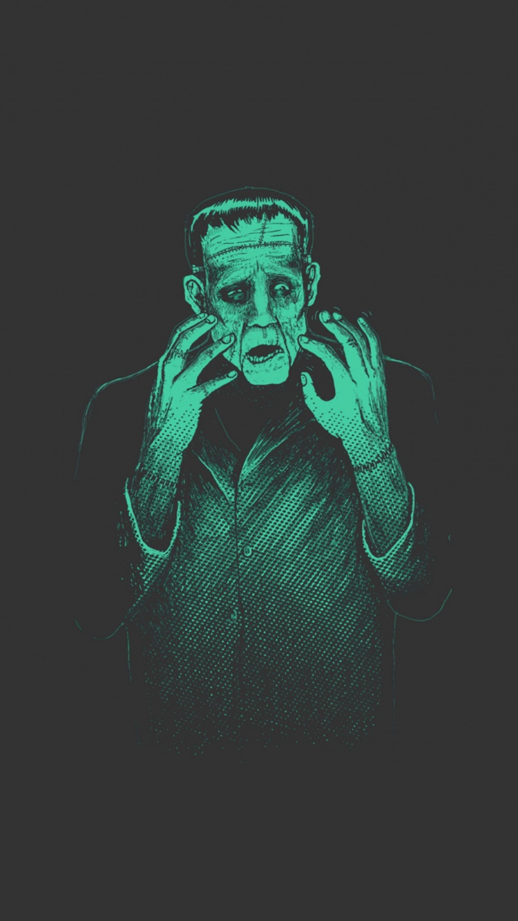 Frankenstein Monster wallpaper 750x1334