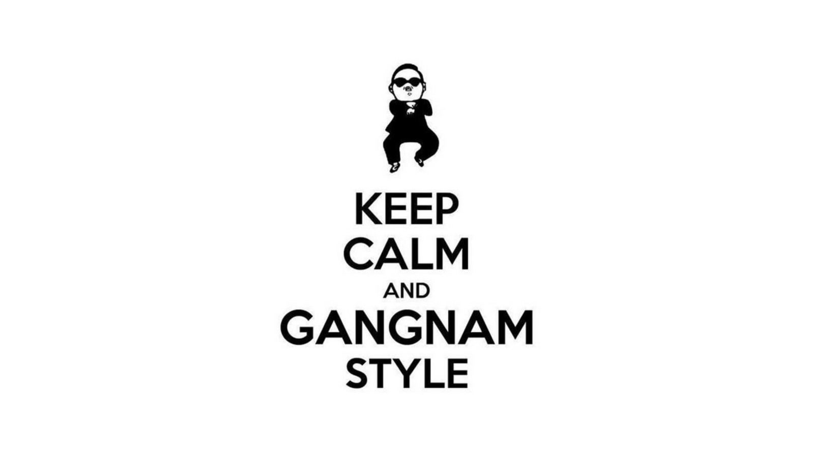 Keep Calm And Gangnam Style screenshot #1 1600x900