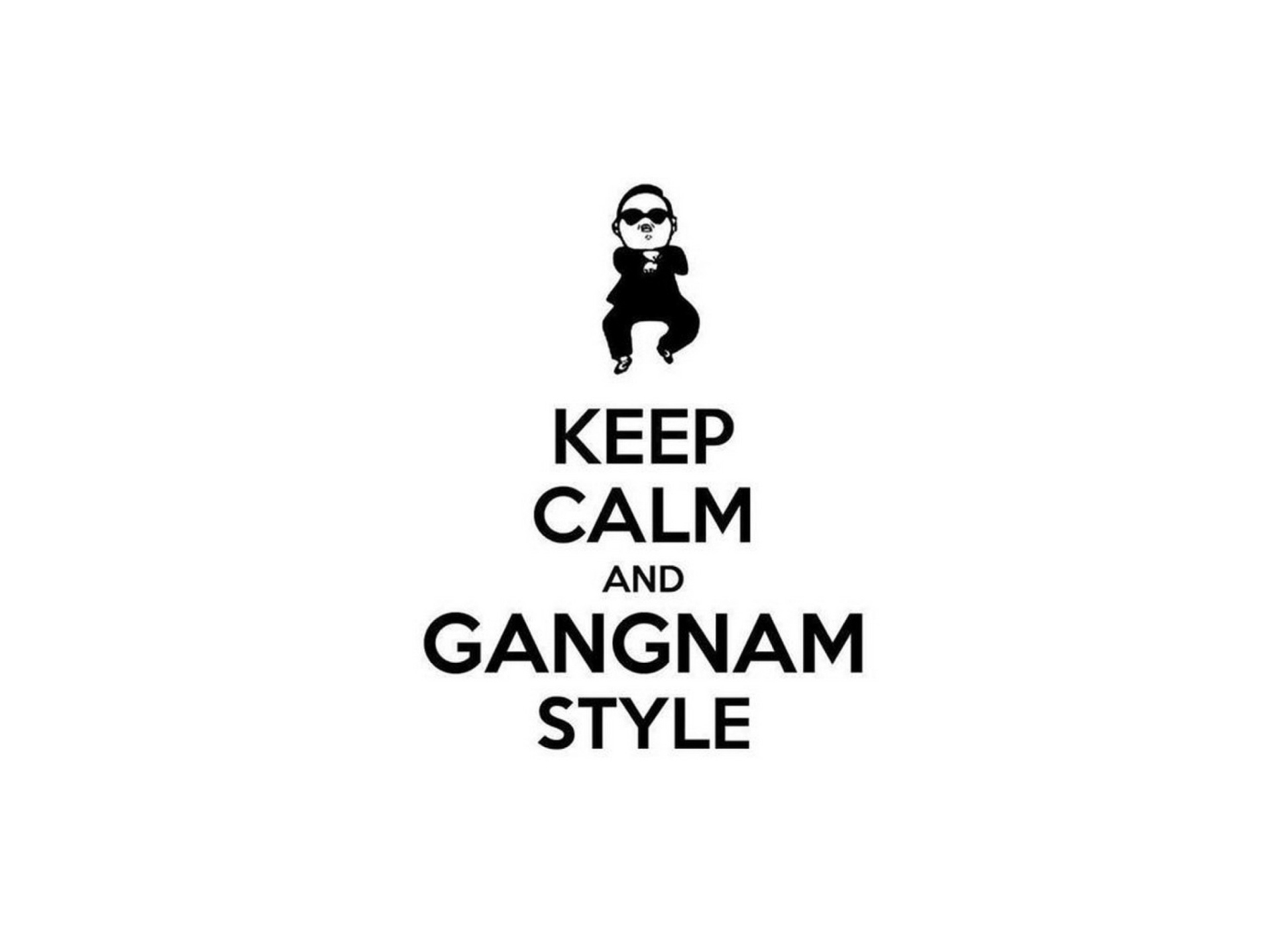 Обои Keep Calm And Gangnam Style 1920x1408
