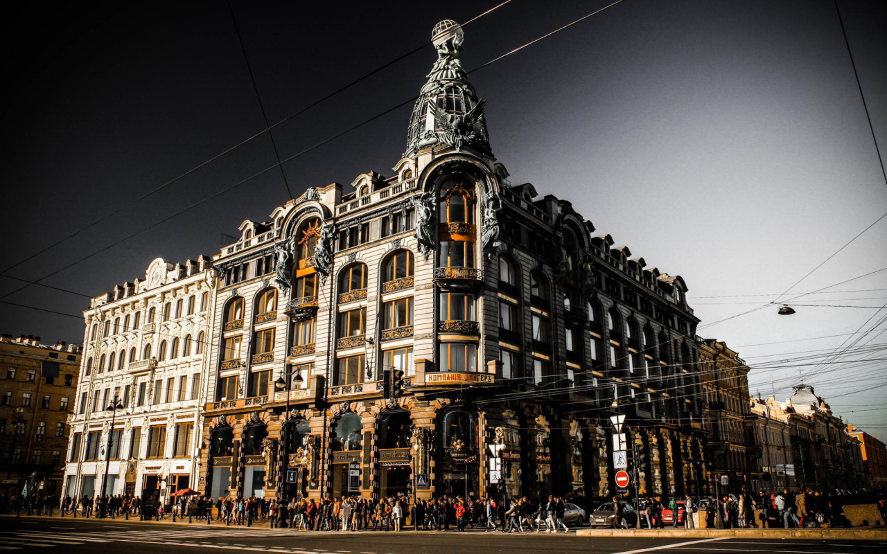 Fondo de pantalla Nevsky Prospekt, Saint Petersburg 1280x800