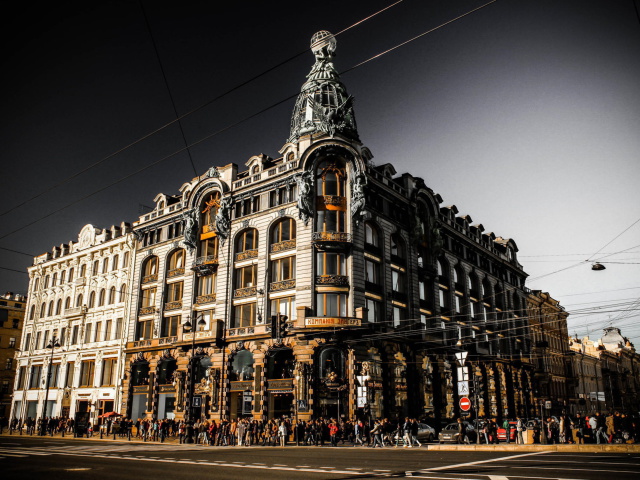 Sfondi Nevsky Prospekt, Saint Petersburg 640x480