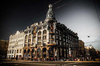 Nevsky Prospekt, Saint Petersburg Background for Android, iPhone and iPad