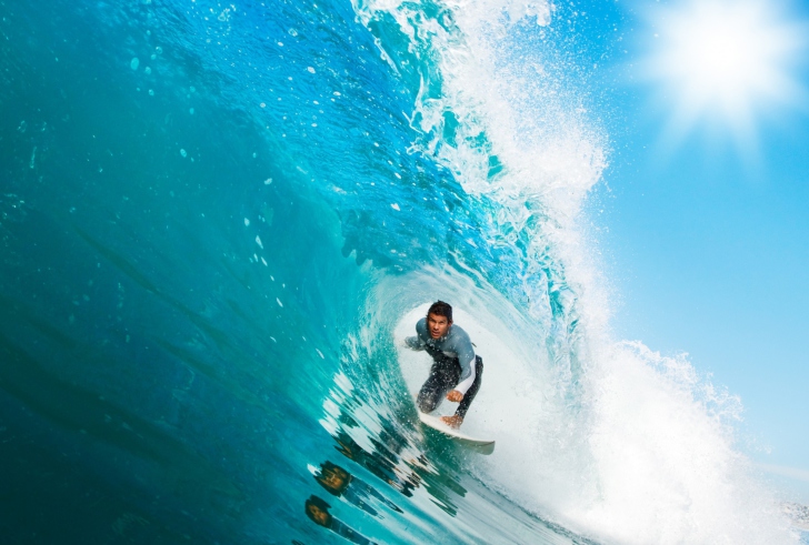 Das Extreme Surfing Wallpaper