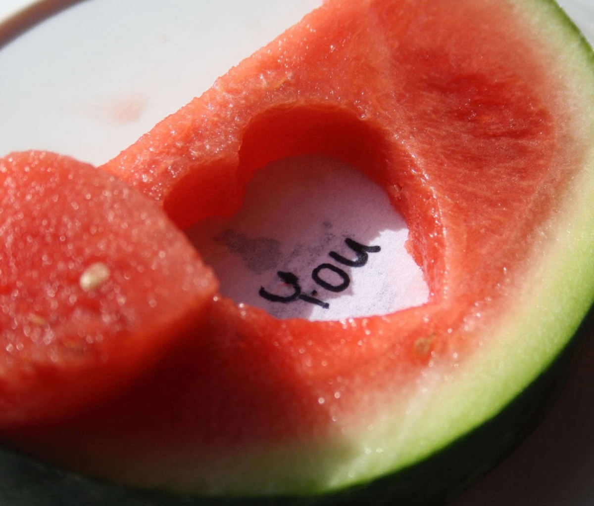 Das Watermelon Love Wallpaper 1200x1024