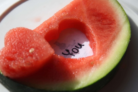 Fondo de pantalla Watermelon Love 480x320