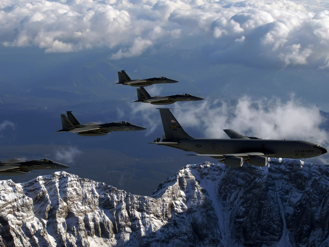 Fondo de pantalla US Air Force Airplanes 1152x864