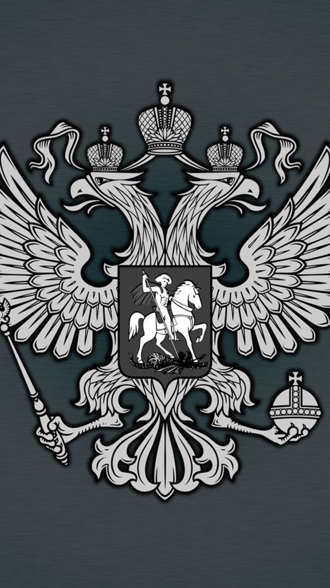 Coat of arms of Russia wallpaper 1080x1920