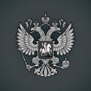 Coat of arms of Russia wallpaper 128x128
