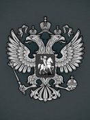 Coat of arms of Russia wallpaper 132x176