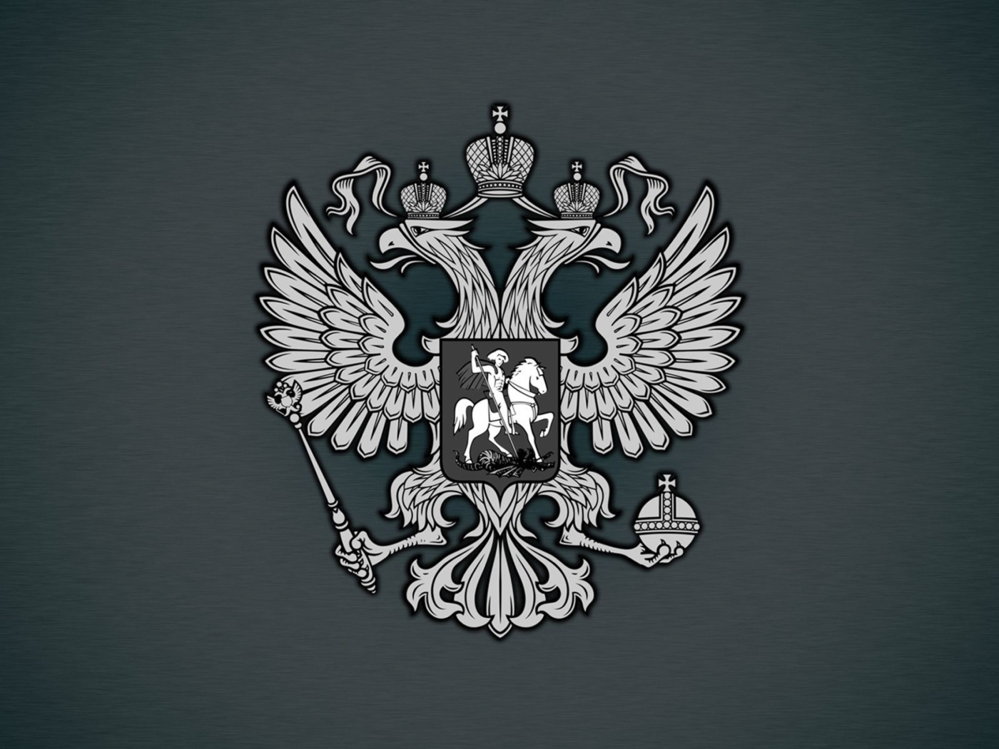 Coat of arms of Russia wallpaper 1400x1050