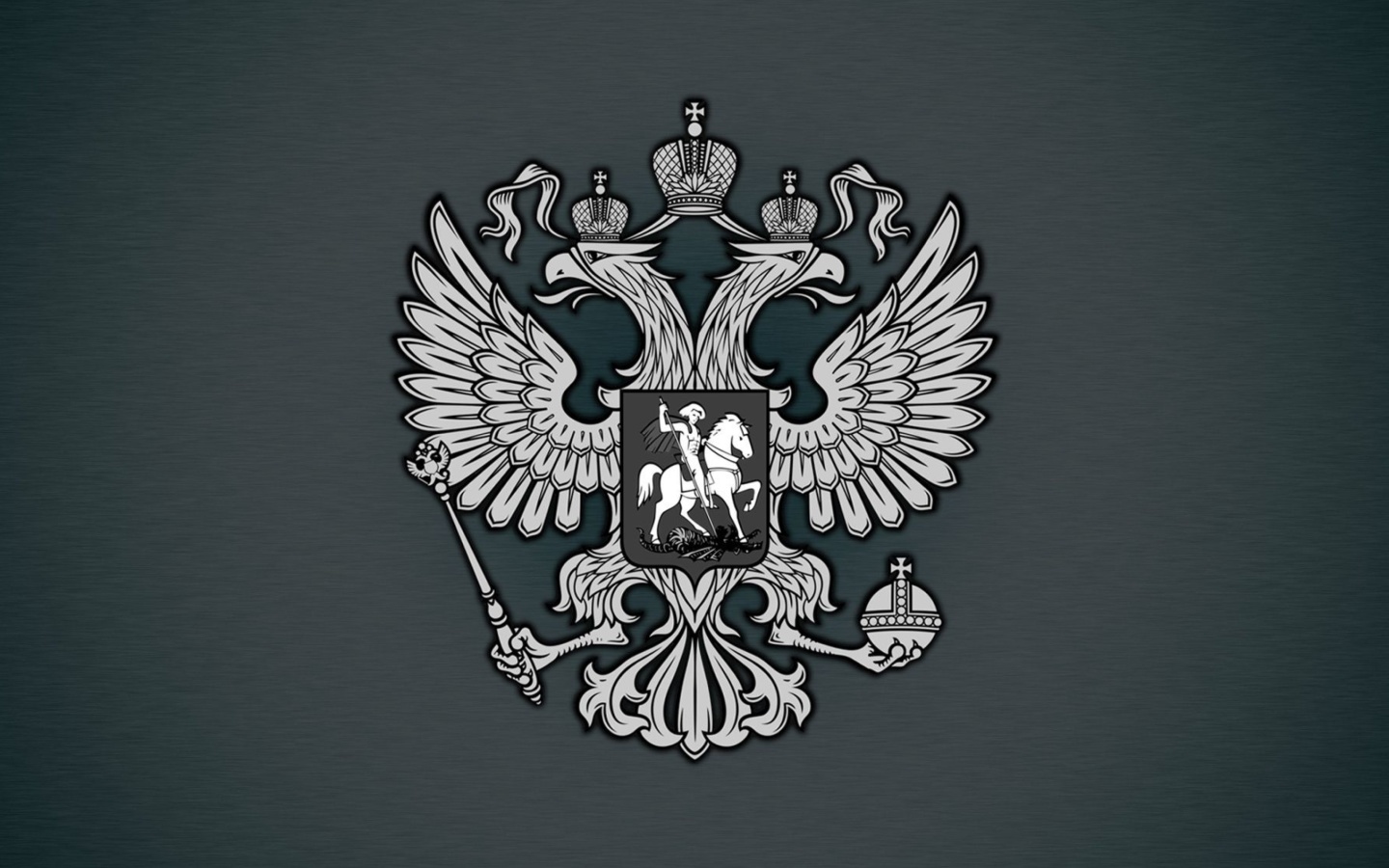 Обои Coat of arms of Russia 1440x900