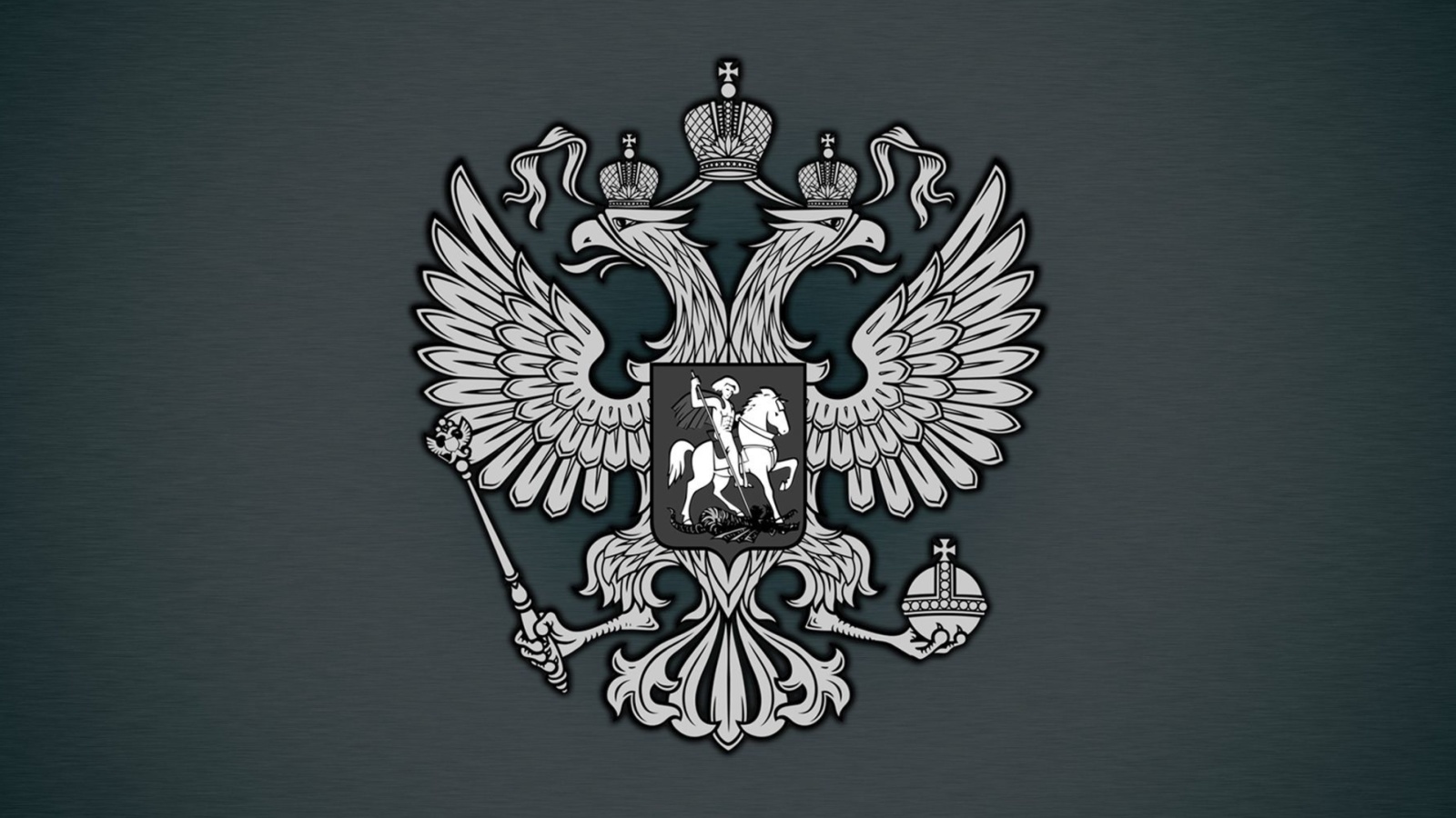 Coat of arms of Russia wallpaper 1600x900